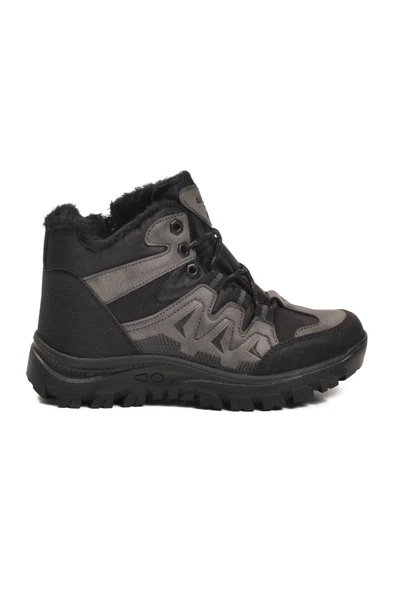 Füme İçi Kürklü Unisex Outdoor Bot ürün görseli 1