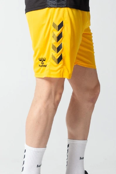 Hummel Dream Antrenman Şortu Sarı - Resim 4