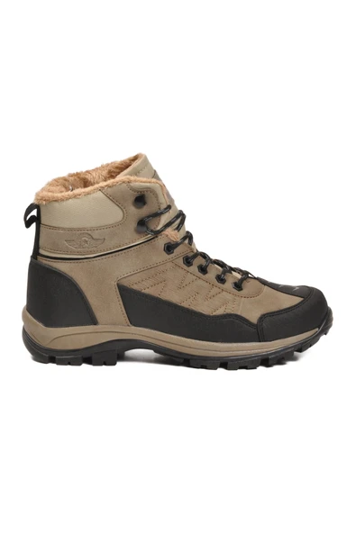 Bej İçi Kürklü Erkek Outdoor Bot ürün görseli 1