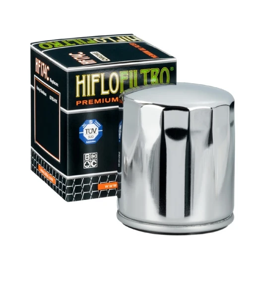 HIFLO YAĞ FİLTRESİ / HARLEY D. / V-ROD VRSCAW / 1250cc / KROM  / 2008-2009-2010 ürün görseli 1