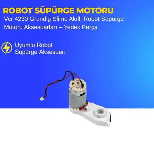 Vcr 4230 Grundig Slime Akıllı Robot Süpürge Motoru Aksesuarları – Yedek Parça ürün görseli 1