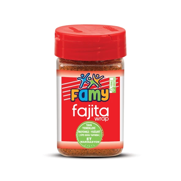 FAMY FAJİTA ÇEŞNİ BAHARATI 100 ML ürün görseli 1