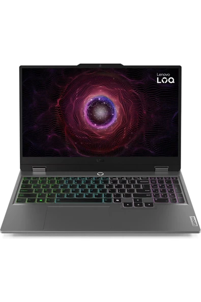 LENOVO LOQ AMD Ryzen 5 7235HS 24GB 512GB SSD RTX3050 Fdos 15.6 FHD 144Hz T.Bilgisayar 83JC00DXTR2 ürün görseli 1