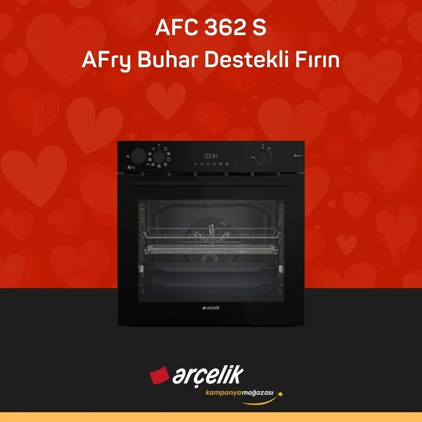 ARÇELİK AFC 362 S AFry Buhar Destekli Fırın ürün görseli 1