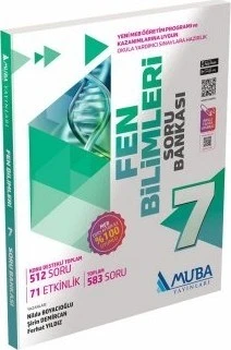 Muba Yayınları 7. Fen Bilimleri Soru Bankası ürün görseli 1