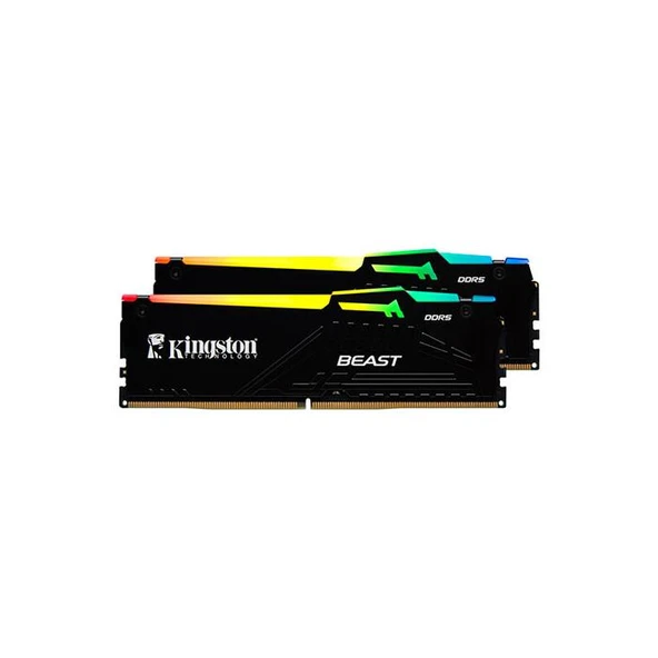 KINGSTON KF564C32BBEAK2-64TR BEAST RGB 64GB 6400 MHZ DDR5 RAM ürün görseli 1