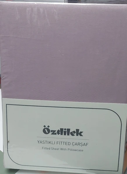 Özdilek Colourist Fitted Lastikli Tek Kişilik Battal Çarşaf Seti (120x200)-Vizon ürün görseli 1