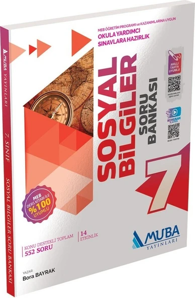 7.Sınıf Sosyal Bilgiler Soru Bankası ürün görseli 1