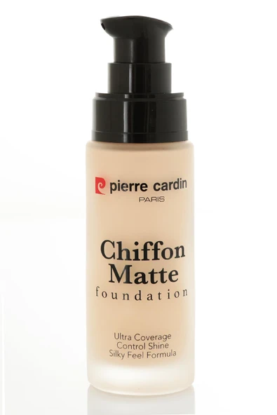 12290- Pierre Cardin Chiffon Touch Mat Görünüm Veren Fondöten-Porcelain-776 ürün görseli 1