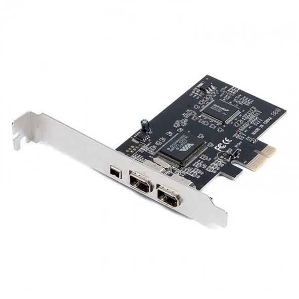 PCI E to Firewire 1394 kart 2x 6 pin firewire 600 1x4 pin firewire 400 giriş ürün görseli 1