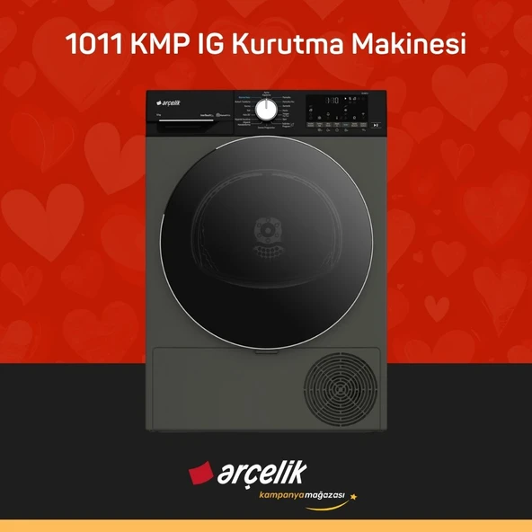 ARÇELİK 1011 KMP IG 10 Kg Kurutma Makinesi ürün görseli 1