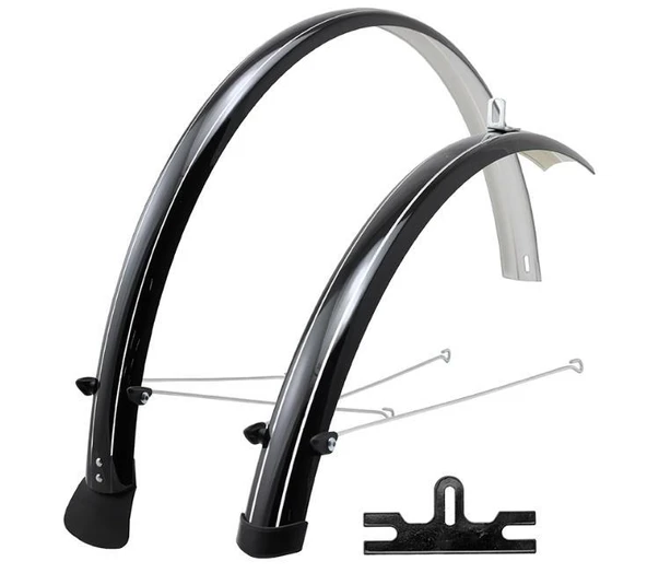 Çamurluk - 28" - 700C Fiber, İtalyan, Siyah ürün görseli 1