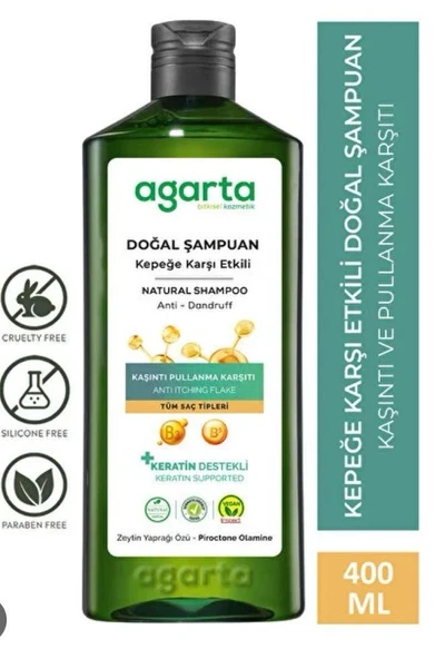 Agarta Kepeğe Karşı Etkili Şampuanı 400 Ml ürün görseli 1