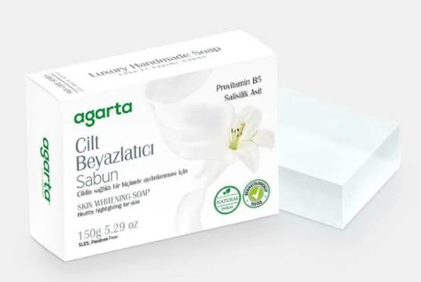 Agarta Cilt Beyazlatıcı Sabunu 150 Gr ürün görseli 1
