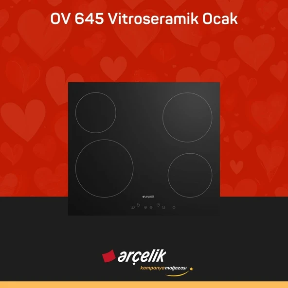 ARÇELİK OV 645 Vitroseramik Ocak ürün görseli 1