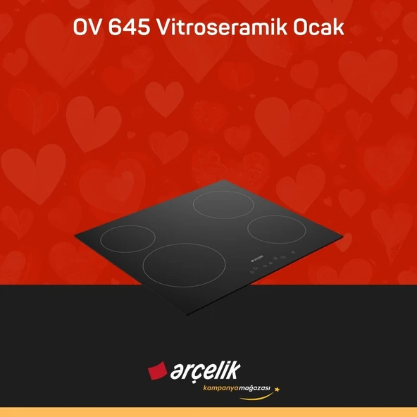 ARÇELİK OV 645 Vitroseramik Ocak - Resim 2