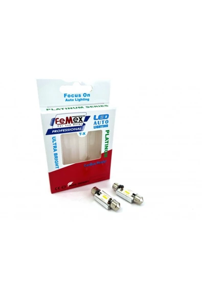 FEMEX Platinum 39mm Sofit Led Ampul CSP Chipset Aktif Canbus led ürün görseli 1