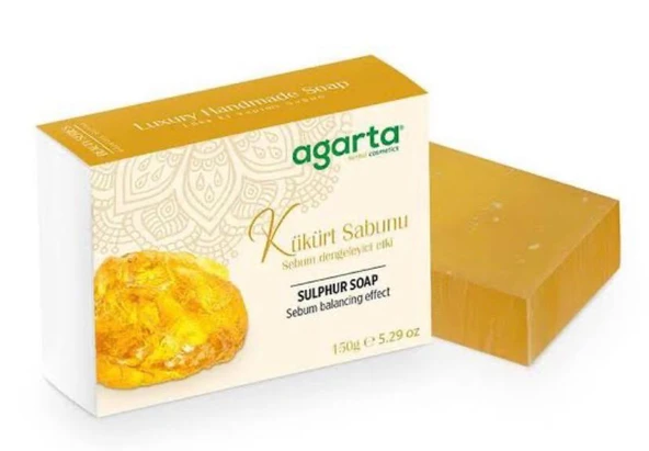 Agarta Kükürt Sabunu 150 Gr ürün görseli 1