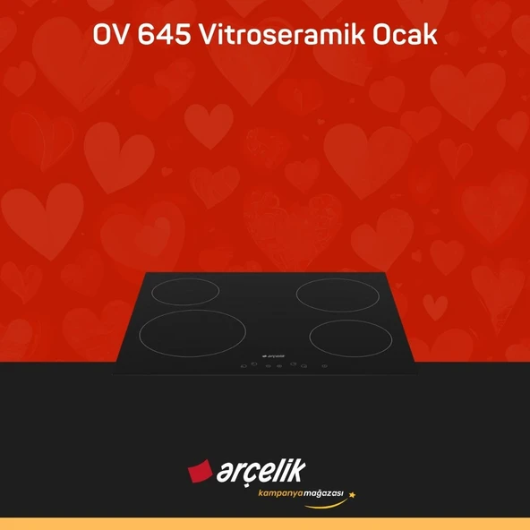 ARÇELİK OV 645 Vitroseramik Ocak - Resim 3