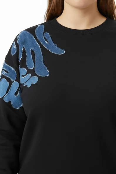 Faik Sönmez Kadın Sweatshirt UW26SWT007 - Resim 3