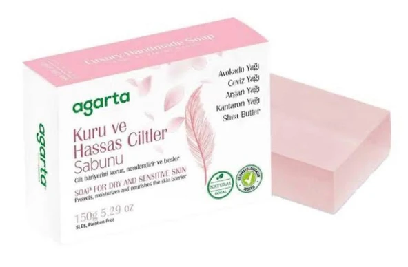 Agarta Kuru ve Hassas Ciltler Sabunu 150 Gr ürün görseli 1