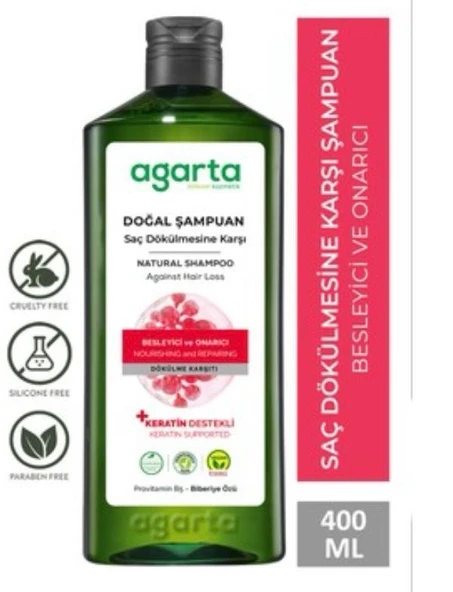 Agarta Saç Dökülmesine Karşı Şampuanı 400 Ml ürün görseli 1