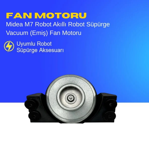 Midea M7 Robot Akıllı Robot Süpürge Vacuum (Emiş) Fan Motoru – Yedek Parça ürün görseli 1