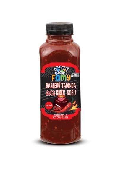 FAMY ACI BİBER SOSU BARBEKÜ TADINDA 500 GR ürün görseli 1