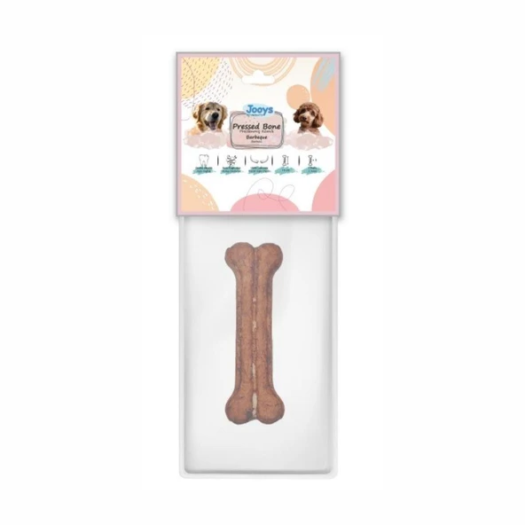 Jooys Barbekü Soslu Pres Köpek Ödül Kemiği 27 cm ürün görseli 1
