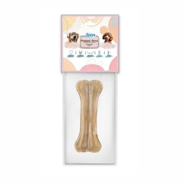 Jooys Naturel Pres Köpek Ödül Kemiği 15 cm ürün görseli 1