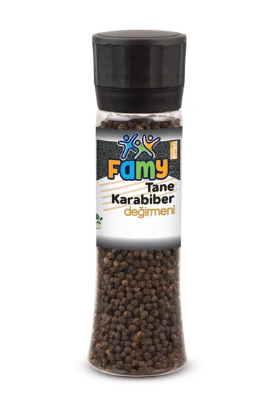 FAMY TANE KARABİBER DEĞİRMENİ 200 GR BÜYÜK ürün görseli 1