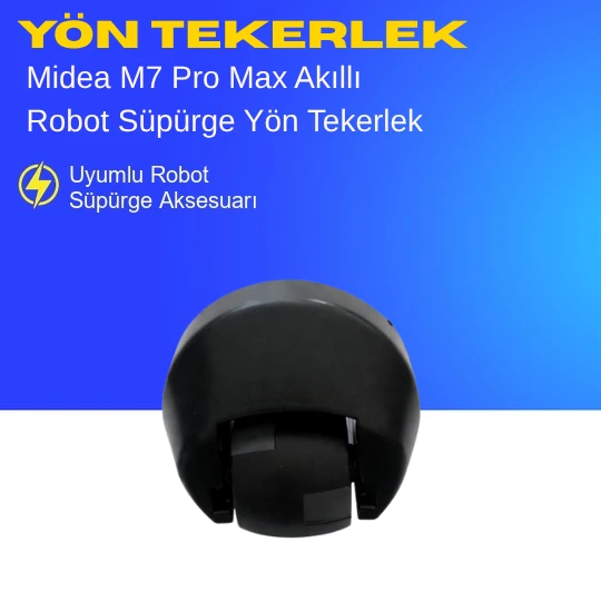 Midea M7 Pro Max Akıllı Robot Süpürge Yön Tekerlek – Yedek Parça ürün görseli 1