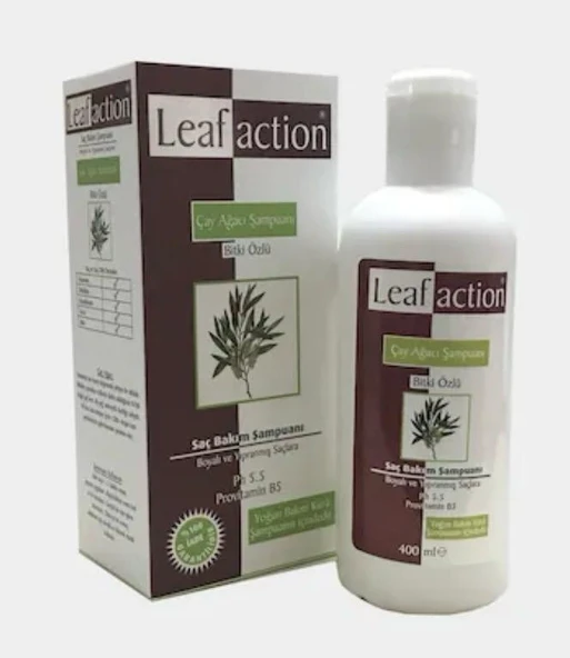 Leafaction Çay Ağacı Şampuanı 400 Ml ürün görseli 1