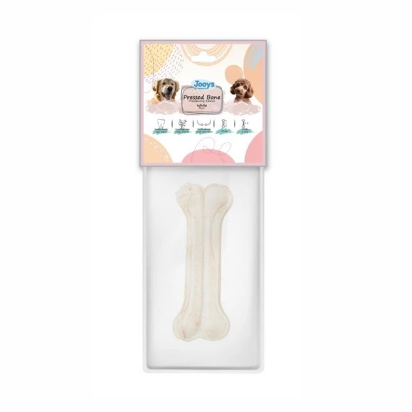 Jooys Beyaz Pres Köpek Ödül Kemiği 15 cm ürün görseli 1