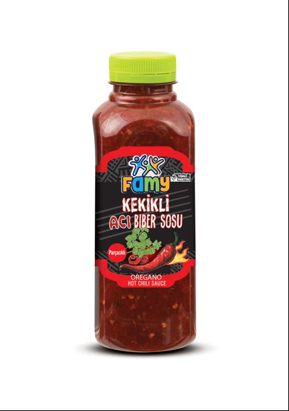 FAMY ACI BİBER SOSU KEKİKLİ 500 GR ürün görseli 1