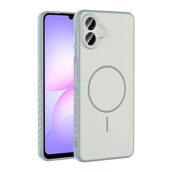 Galaxy A07 Kılıf Magsafe Şarj Özellikli Lüx Tea Kapak ürün görseli 1