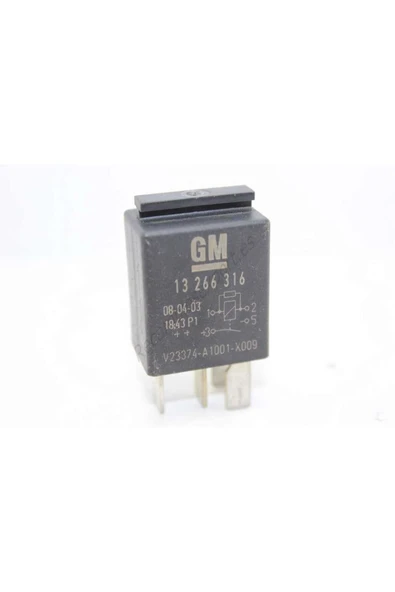 Opel Astra F -  G - H  Role Sinyal  20 AMP 5 Pinli Siyah  Corsa C - Corsa D -  Vectra B - C ürün görseli 1