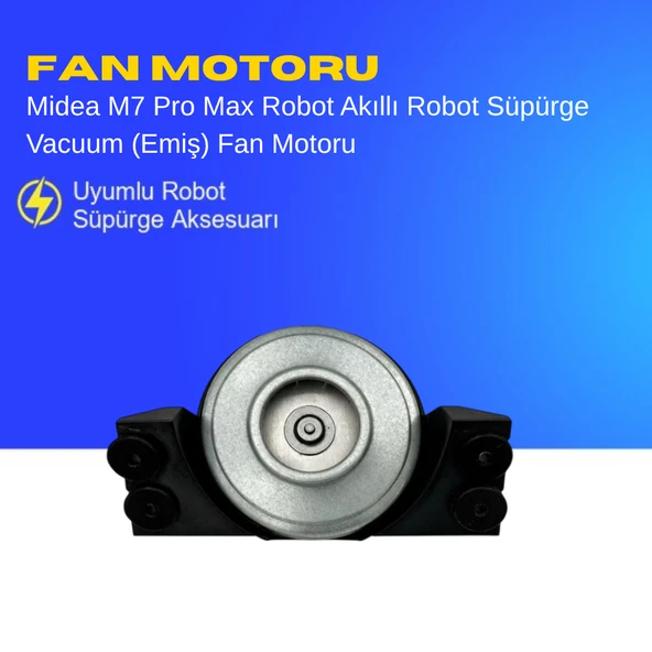 Midea M7 Pro Max Robot Akıllı Robot Süpürge Vacuum (Emiş) Fan Motoru – Yedek Parça ürün görseli 1