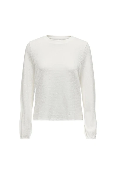 Only Minimalist Oversize Uzun Kol Crop Bluz - Günlük Şıklık ürün görseli 1