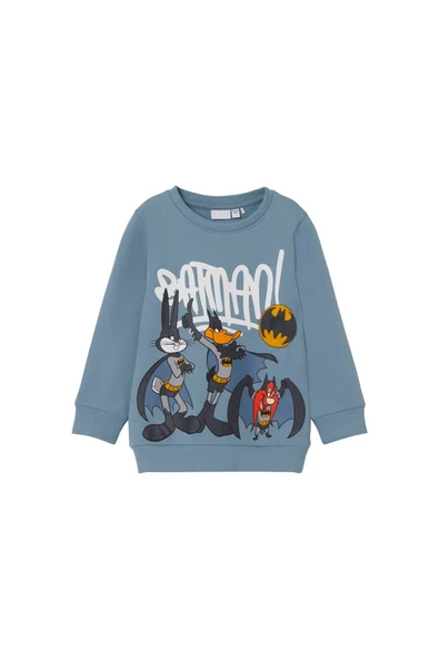 Batmanlı Erkek Çocuk Sweatshirt-Rahat&Şık ürün görseli 1