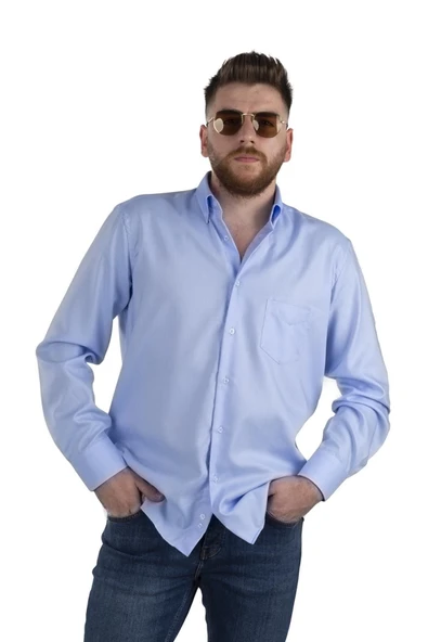 Gallini World Minimalist Uzun Kol Erkek Gömleği - Günlük & İş ürün görseli 1