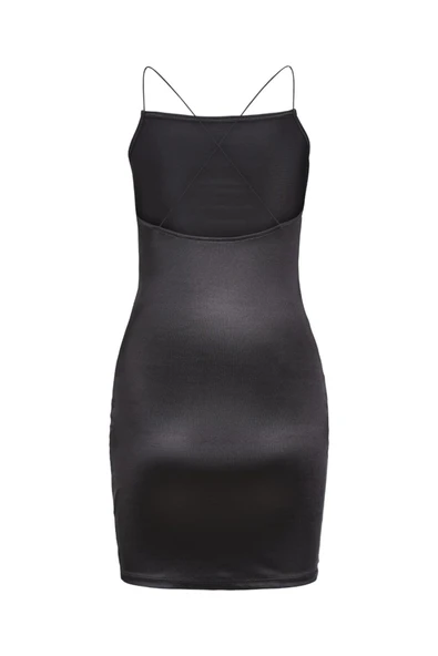 Jack&Jones JJXX Minimalist İnce Askılı Saten Mini Elbise ürün görseli 1