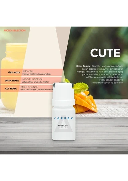Carpex Aroma Oil Cute 50 ml - Resim 5