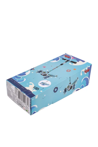 Işıklı Scooter Mavi - Resim 9