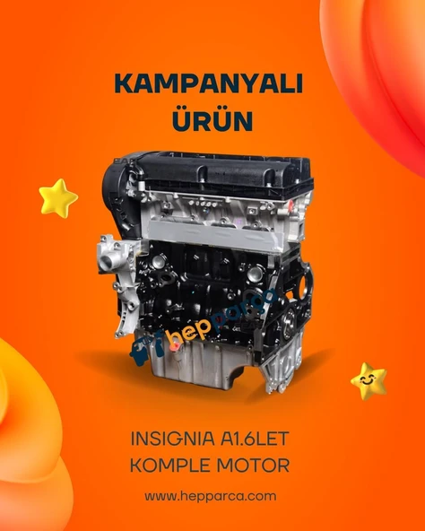 Opel Insignia A 1.6 LET Komple Sandık Motor Korea ürün görseli 1