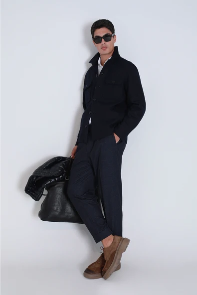 Lufian Oversize Minimalist Erkek Gömlek - Günlük Stil ürün görseli 1
