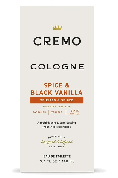 Cremo Spice & Black Vanilla Erkek Parfümü 100ML - Resim 7