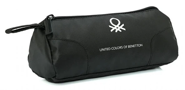 United Colors Of Benetton Tek Gözlü Siyah Kalem Çantası 20845 ürün görseli 1
