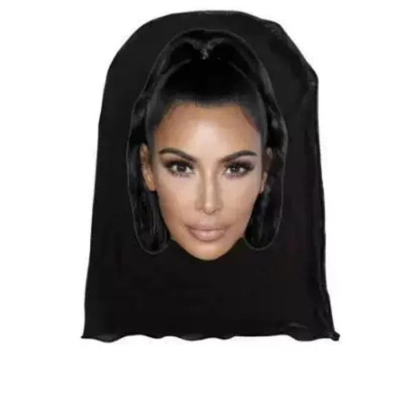 Kim Kardashian 3 Boyutlu Nefes Alabilen Ünlü Maskesi ürün görseli 1