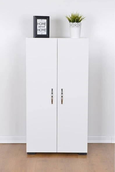 KZY 110 Cm Oyuncak Dolabı Organizer Dolabı Beyaz ürün görseli 1